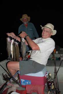 Charlie Nielsen fishing at South Fork
